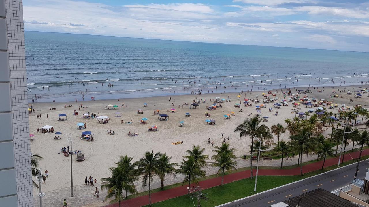 Apto Pé na Areia Praia Grande (Santos) Exterior foto