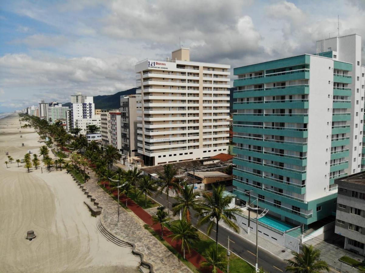 Apto Pé na Areia Praia Grande (Santos) Exterior foto